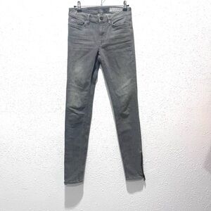 All Saints Gray Skinny Jeans